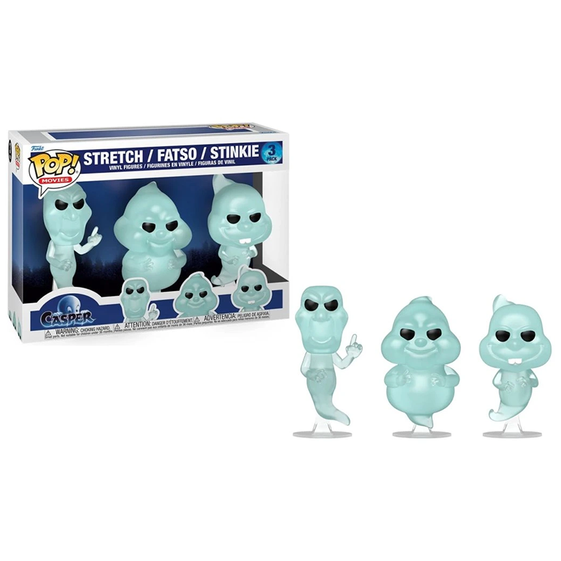 Casper フィギュアセット Fatso Stretch ct-190501-37 Casper / Stinkie,Stretch,Fatso 1995 Action Toys Set