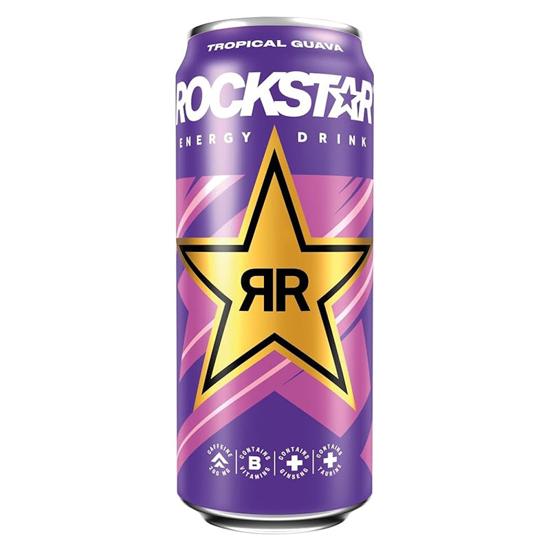 ROCKSTAR ENERGY PUNCHED TROPICAL GUAVA 500ml