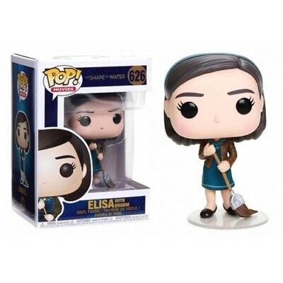 POP! MOVIES SHAPE OF WATER ELSA WITH BROOM no626