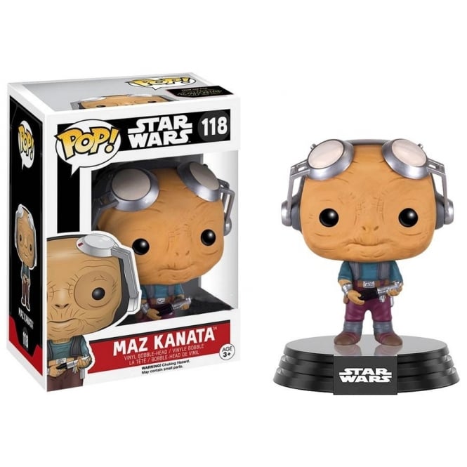 FUNKO POP! STAR WARS MAZ KANATA no118