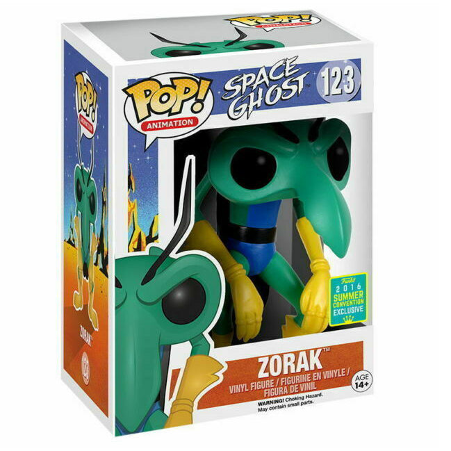 POP! ANIMATION SPACE GHOST ZORAK SDCC no123