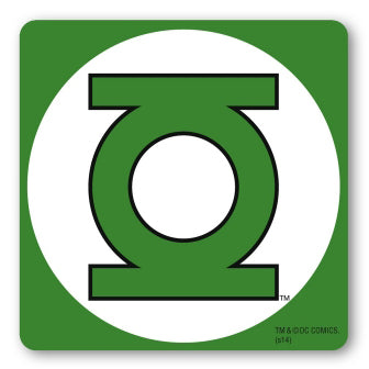 COASTER GREEN LANTERN LOGO