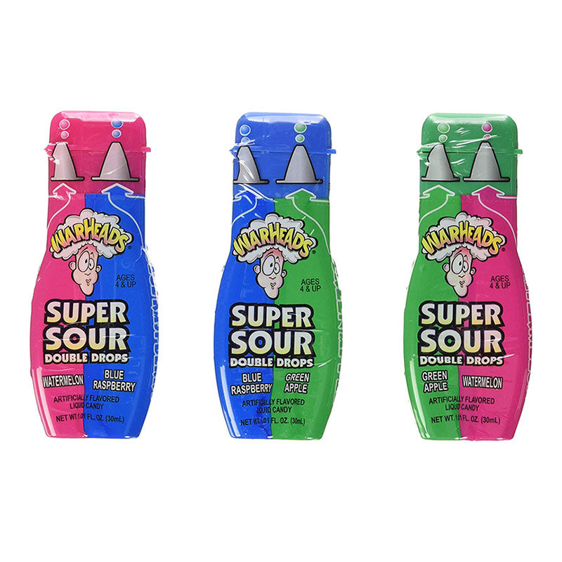 WARHEADS SUPER SOUR DOUBLE DROPS 30ml