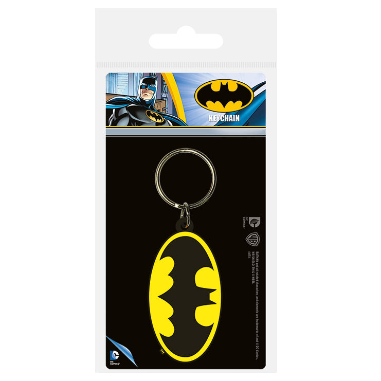 KEYCHAIN CARDED DC COMICS BATMAN SYMBOL