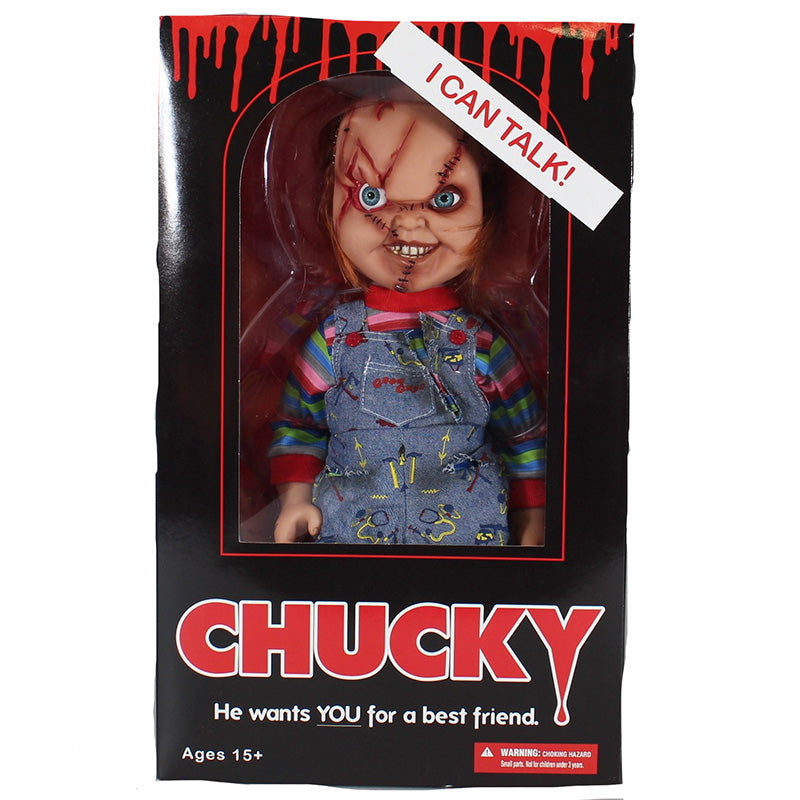 TALKING FIGURE CHILD’S PLAY CHUCKY 38cm