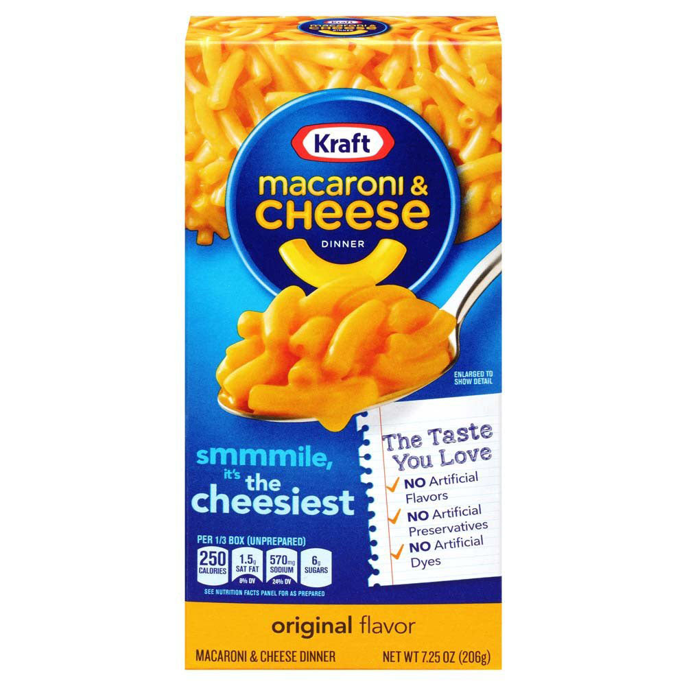 KRAFT MACARONI &#038; CHEESE 206G