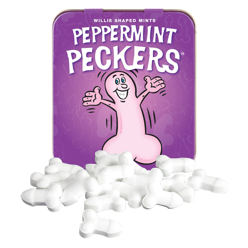 PEPPERMINT PECKERS SUGAR FREE MINTS 45G