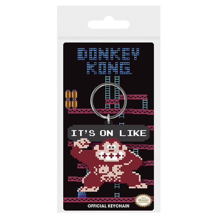 KEYCHAIN CARDED DONKEY KONG IT’S ON LIKE