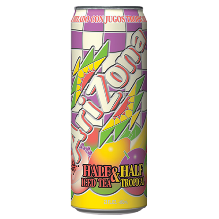 ARIZONA HALF & HALF TROPICAL 680ml