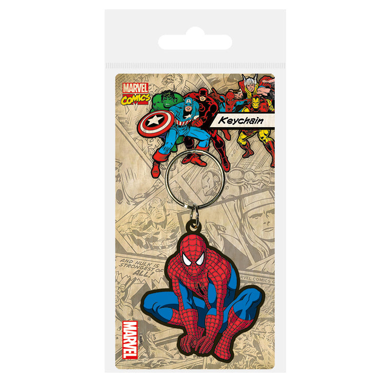 KEYCHAIN CARDED SPIDER-MAN
