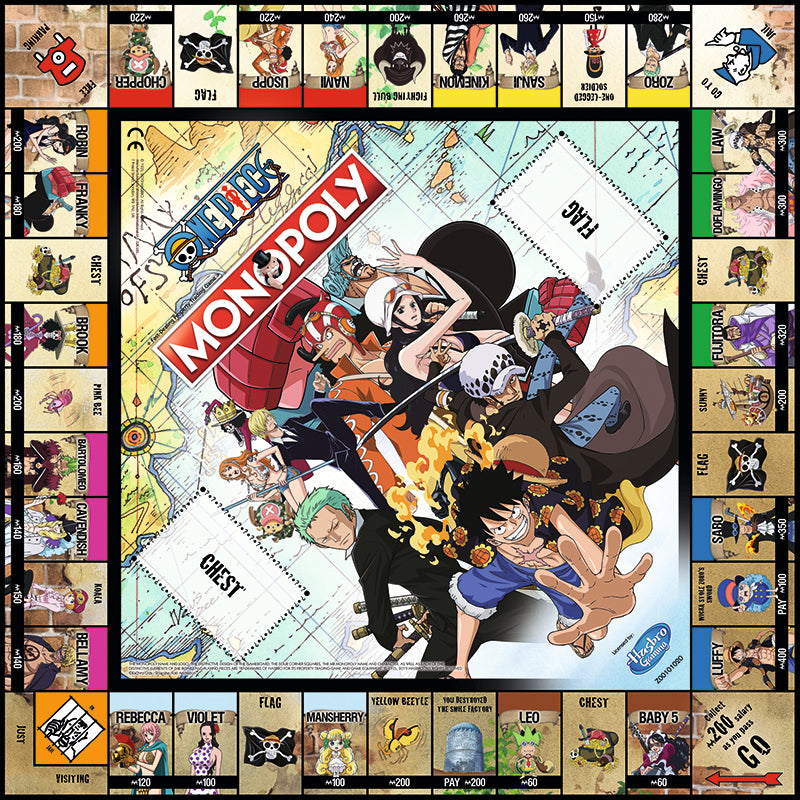 MONOPOLY_OnePiece_Gameboard