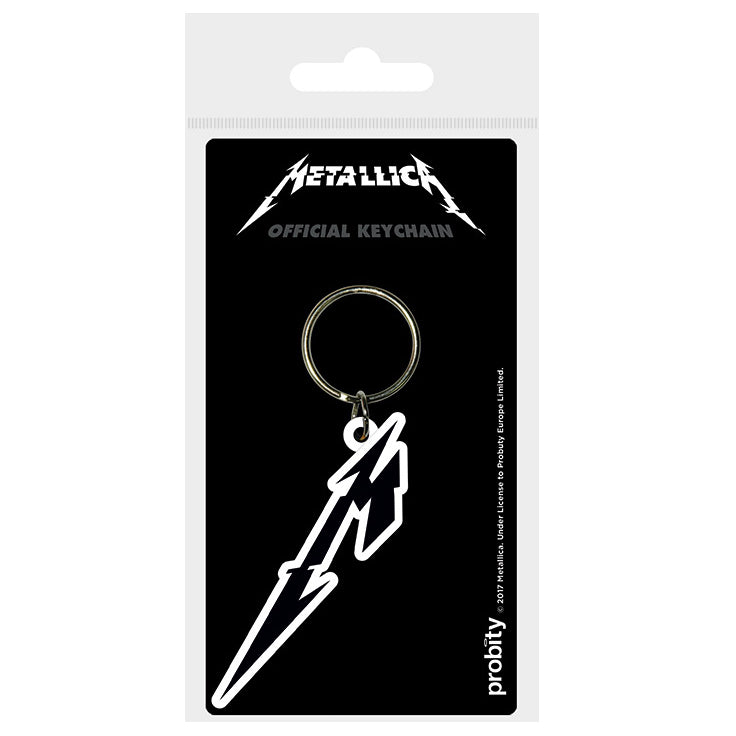 KEYCHAIN CARDED METALLICA