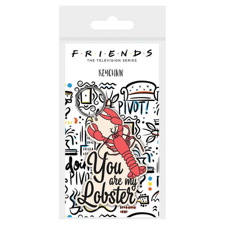 KEYCHAIN CARDED FRIENDS YOU ARE MY LOBSTER