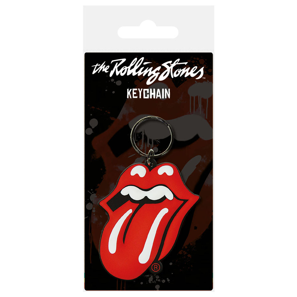 KEYCHAIN CARDED ROLLING STONES