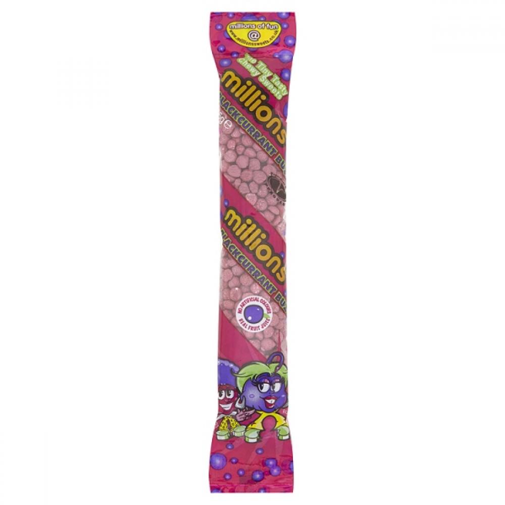 MILLIONS TUBE BLACKCURRANT FLAVOUR 60g