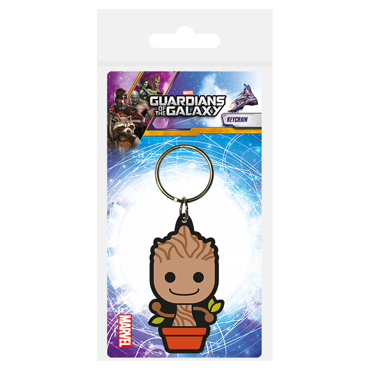 KEYCHAIN CARDED MARVEL GUARDIANS OF THE GALAXY BABY GROOT
