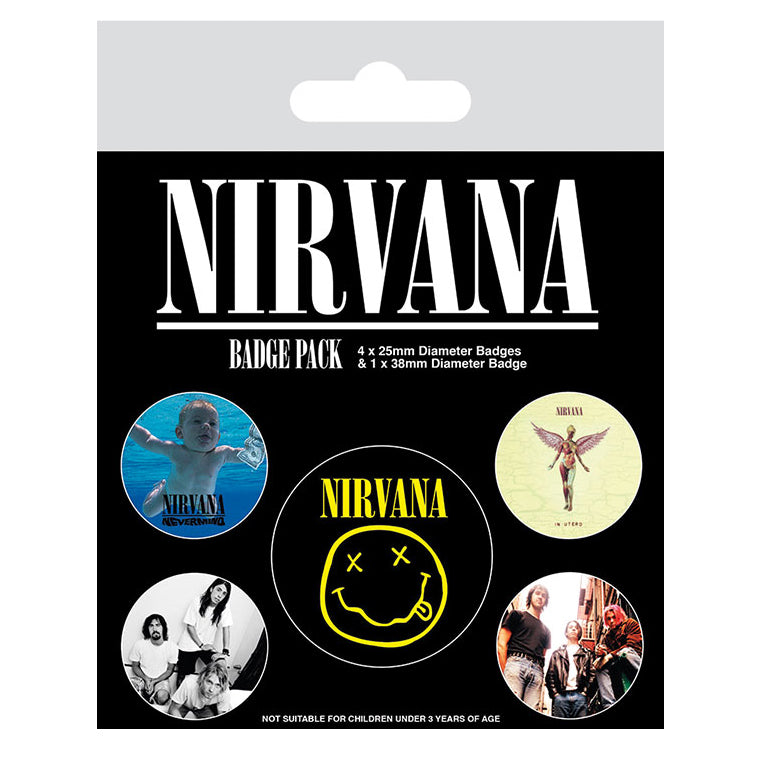 BADGE PACK NIRVANA