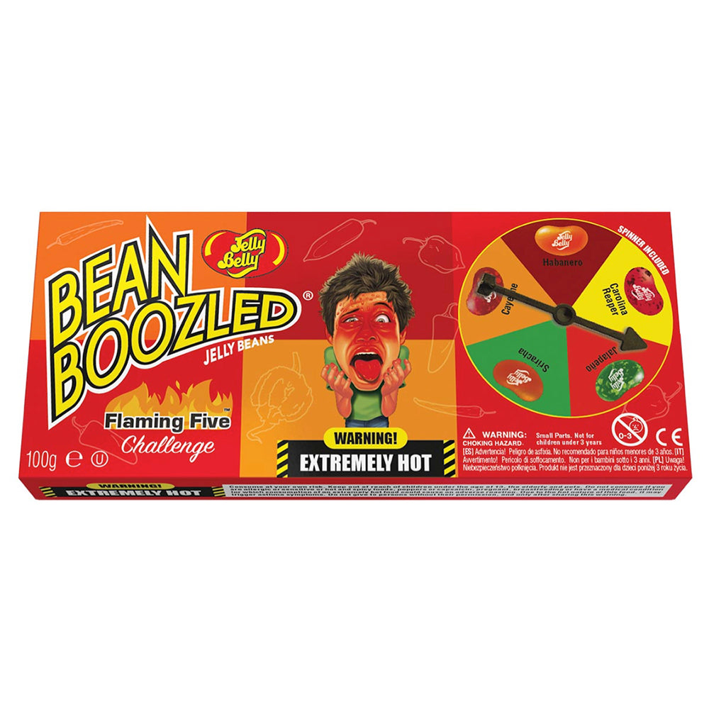 JELLY BELLY BEAN BOOZLED FLAMING FIVE 100g