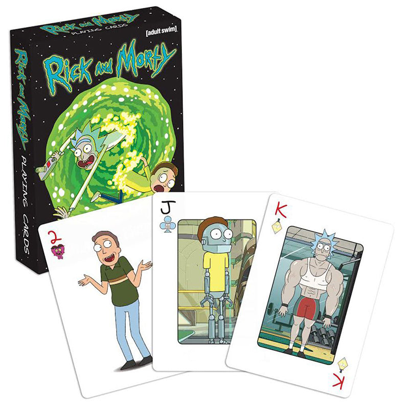 PLAYING CARDS RICK AND MORTY 2
