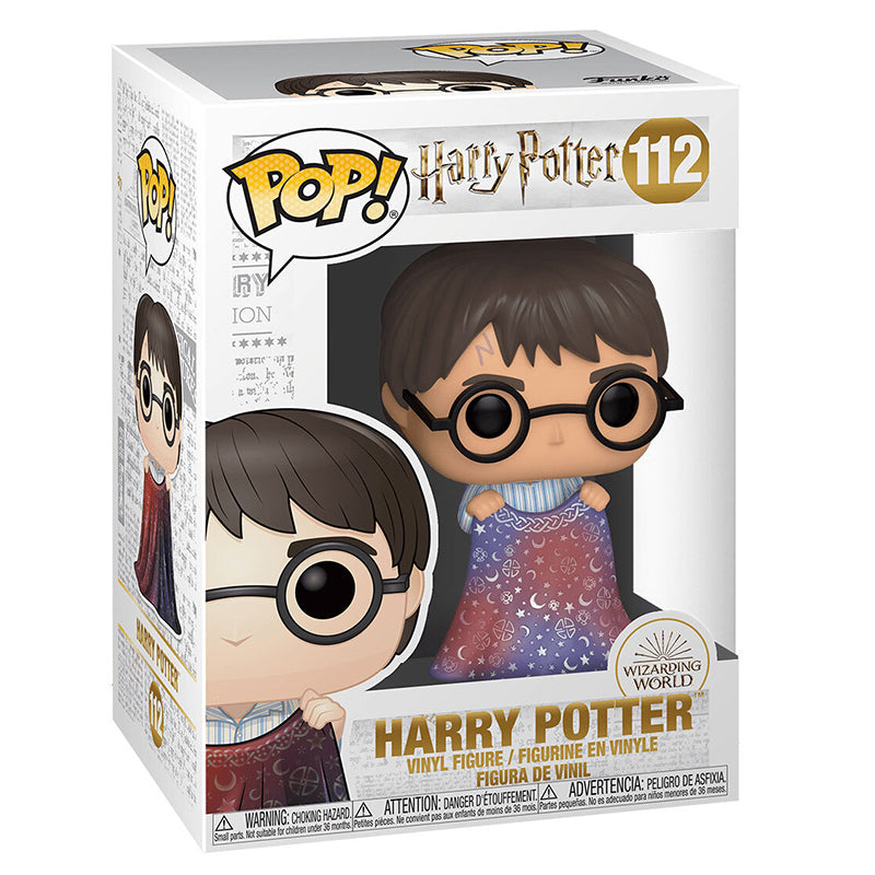 POP! HARRY POTTER HARRY POTTER WITH INVISIBILITY CLOAK no112