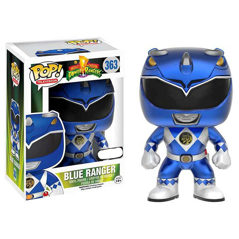 FUNKO POP! TELEVISION POWER RANGERS BLUE RANGER METALLIC no363