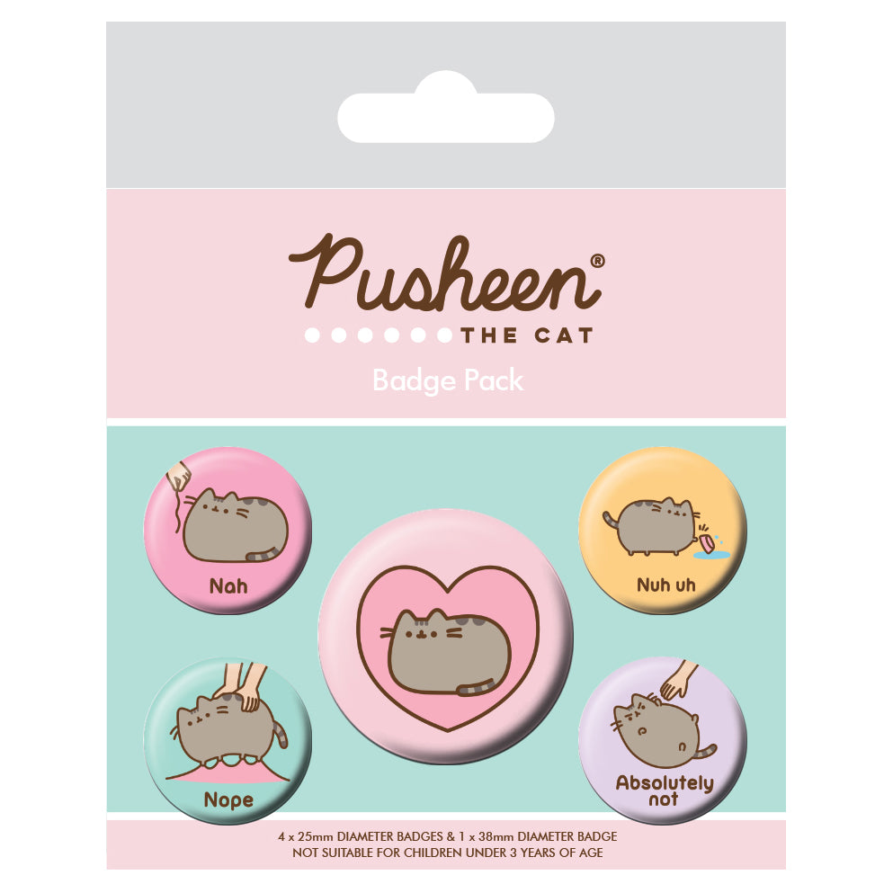 BADGE PACK PUSHEEN NAH