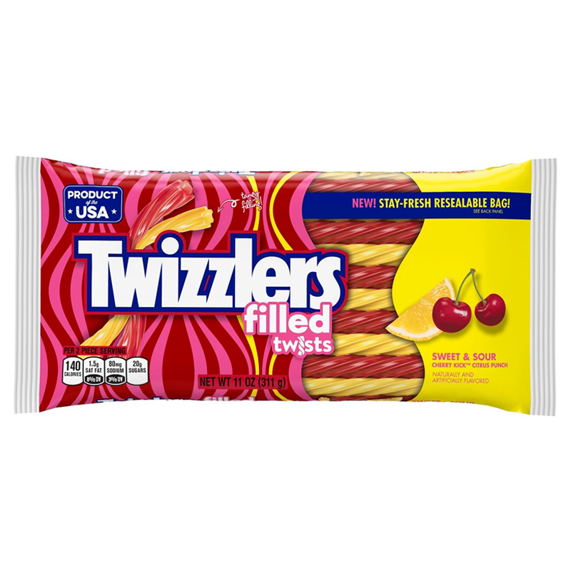 TWIZZLERS SWEET & SOUR 311g