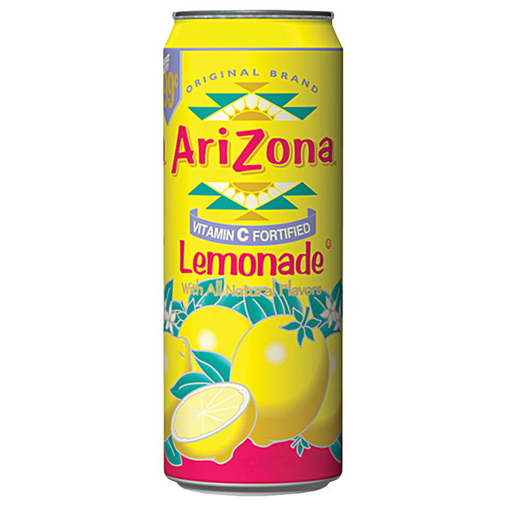 ARIZONA FRUIT JUICE COCKTAIL LEMONADE 680ml