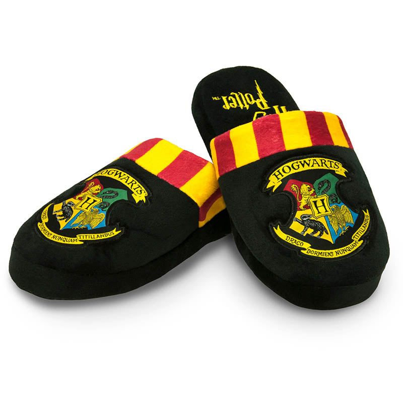SLIPPERS HARRY POTTER HOGWARTS CREST