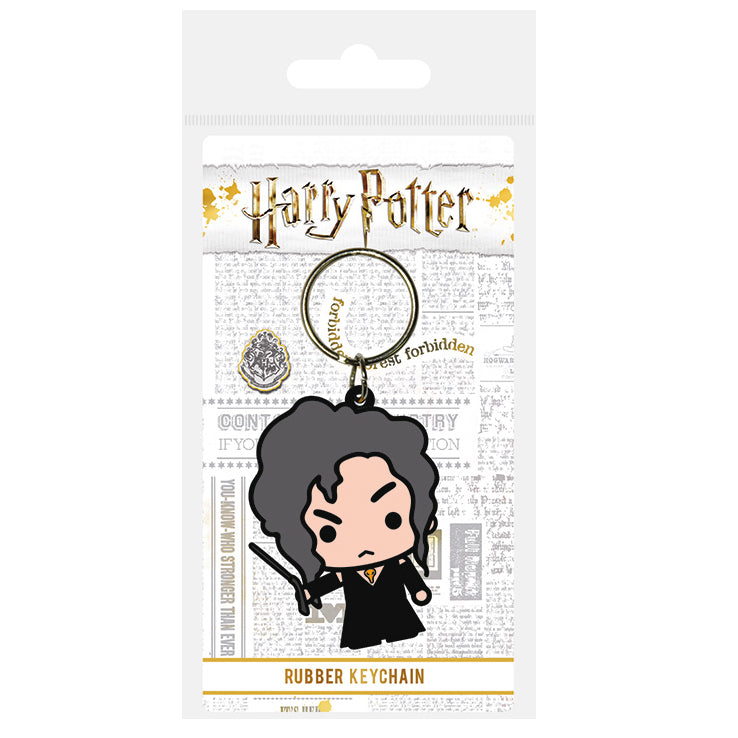 KEYCHAIN CARDED HARRY POTTER BELLATRIX LESTRANGE