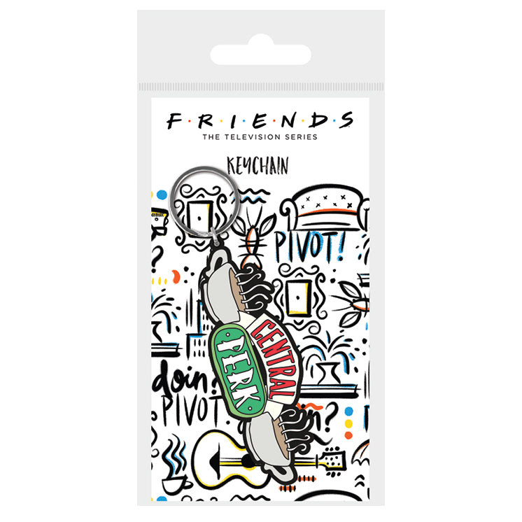 KEYCHAIN CARDED FRIENDS CENTRAL PERK