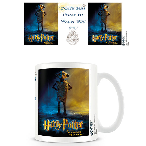 MUG HARRY POTTER DOBBY WARNING