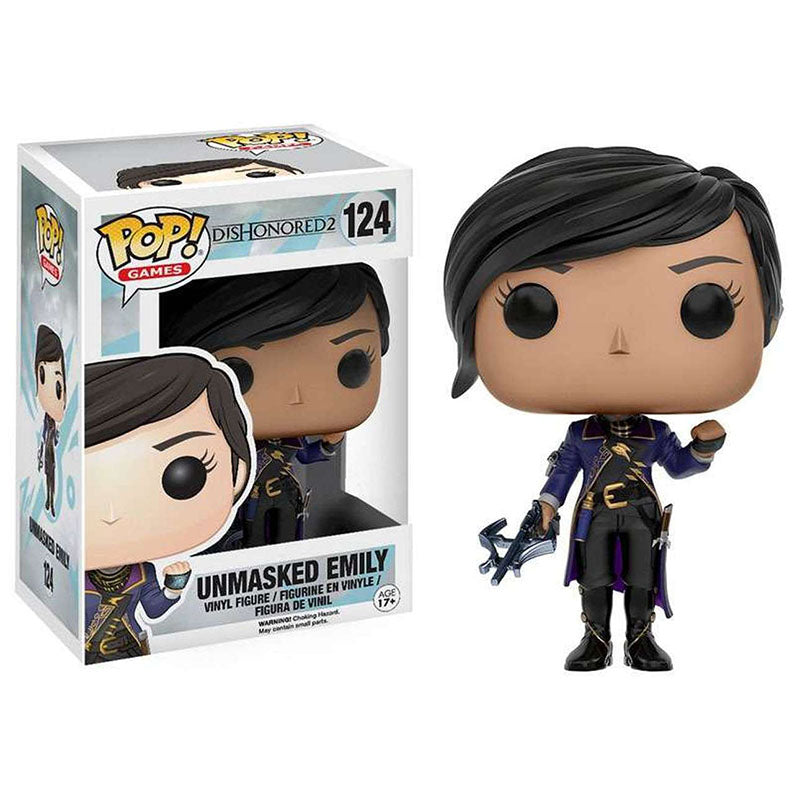 POP! GAMES DISHONORED2 UNMASKED EMILIY no124