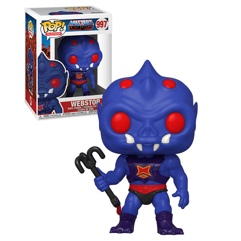 FUNKO POP! TELEVISION MASTERS OF THE UNIVERSE WEBSTOR no997