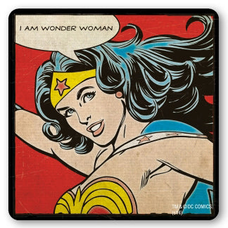 COASTER WONDER WOMAN I AM WONDER WOMAN