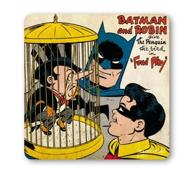 COASTER BATMAN BATMAN AND ROBIN THE PENGUIN