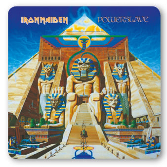COASTER IRON MAIDEN POWERSLAVE