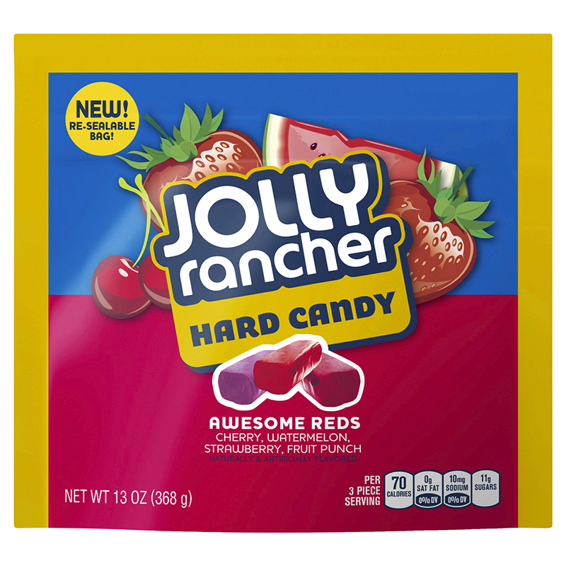 JOLLY RANCHER HARD CANDY AWESOME RED 368g