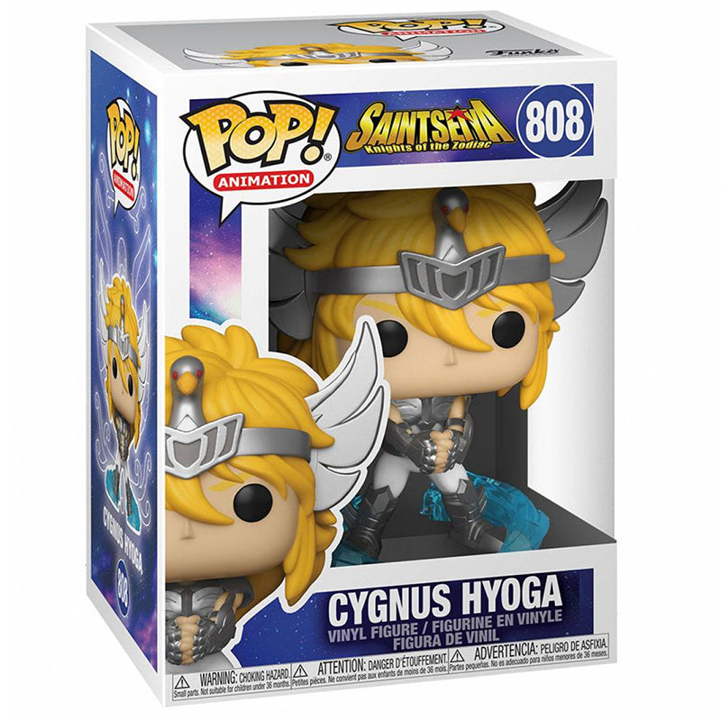 FUNKO POP! ANIMATION SAINT SEIYA KNIGHTS OF THE ZODIAC CYGNYS HYOGA no808