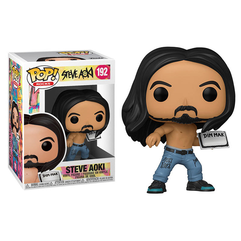 FUNKO POP! ROCKS STEVE AOKI WITH CAKE no192