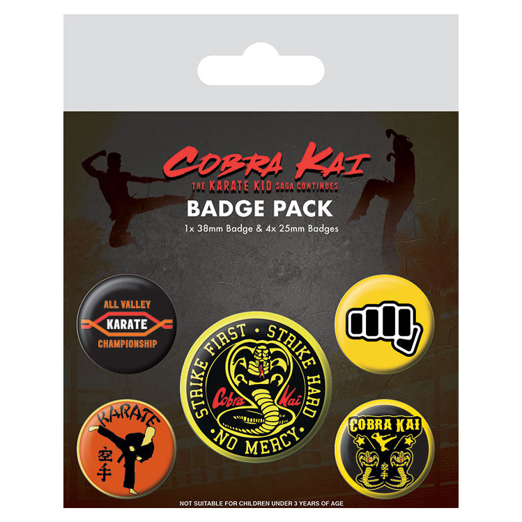 BADGE PACK COBRA KAI NO MERCY
