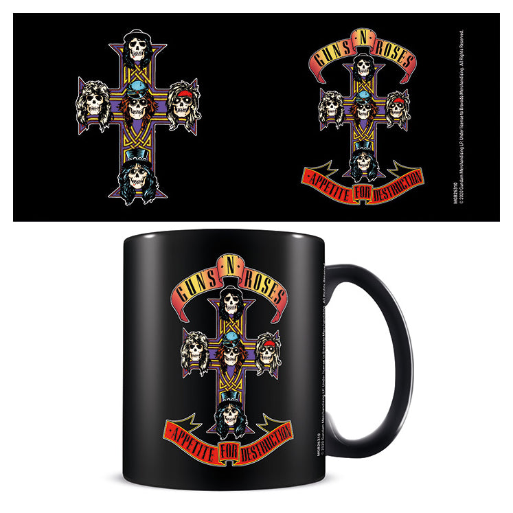 MUG GUNS N ROSES APPETITE CROSS