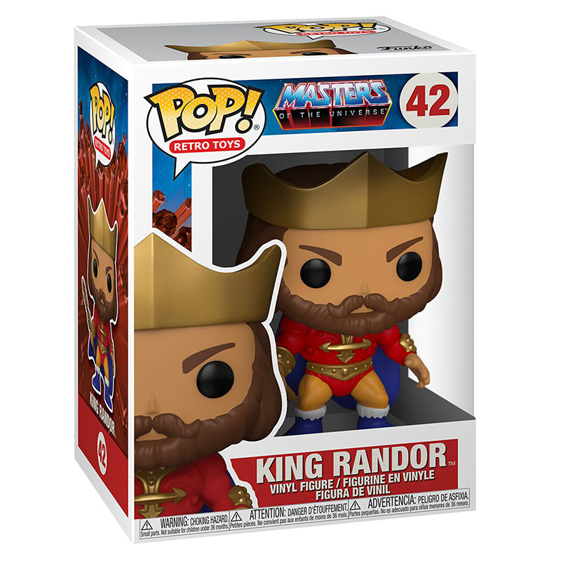 FUNKO POP! RETRO TOYS MASTERS OF THE UNIVERSE KING RANDOR no42