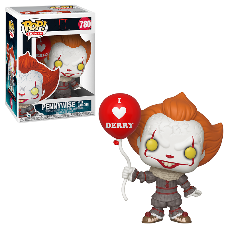 POP! MOVIES IT PENNYWISE 2 WITH BALLOON no780