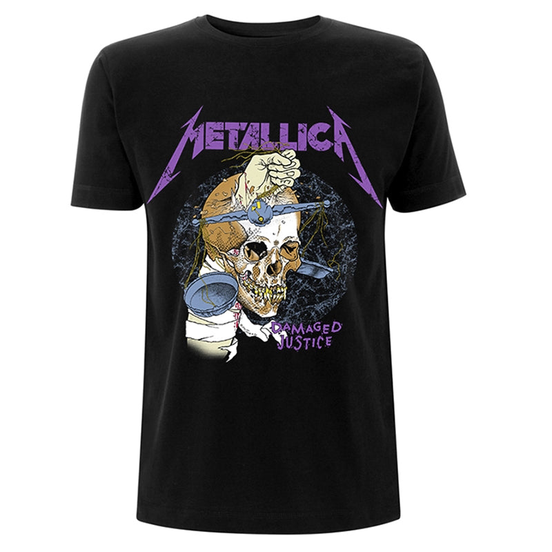 T-SHIRT METALLICA DAMAGE HAMMER