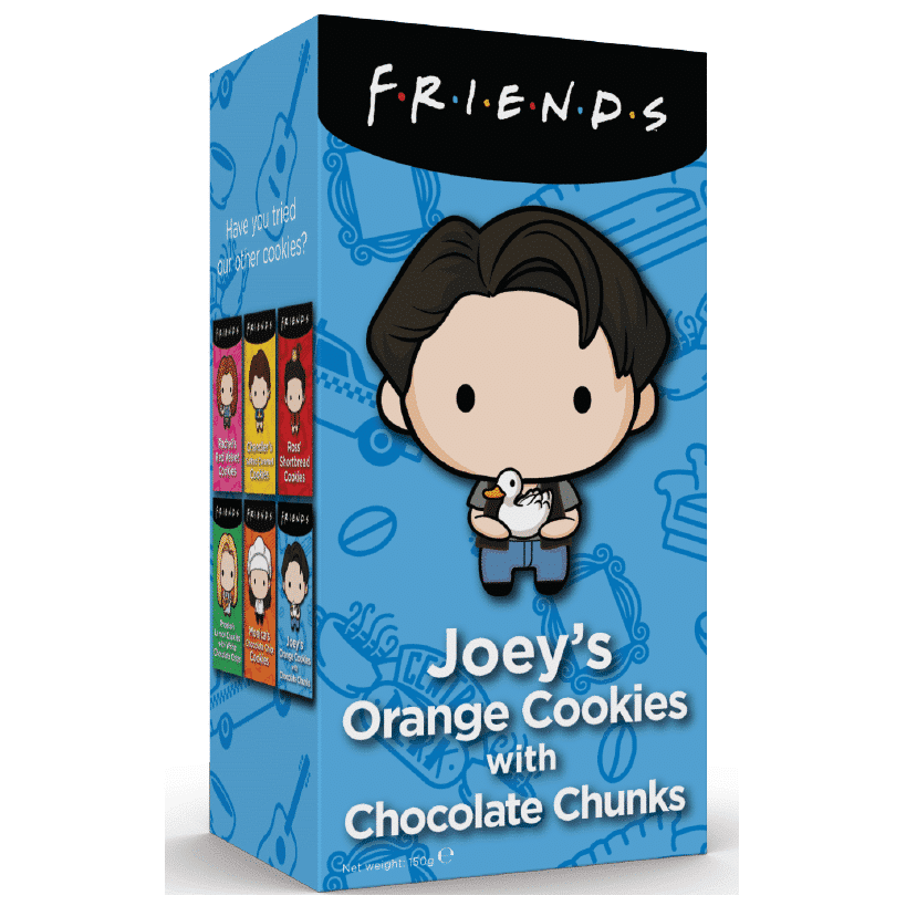 FRIENDS COOKIES JOEY’S ORANGE CHOCOLATE 150g