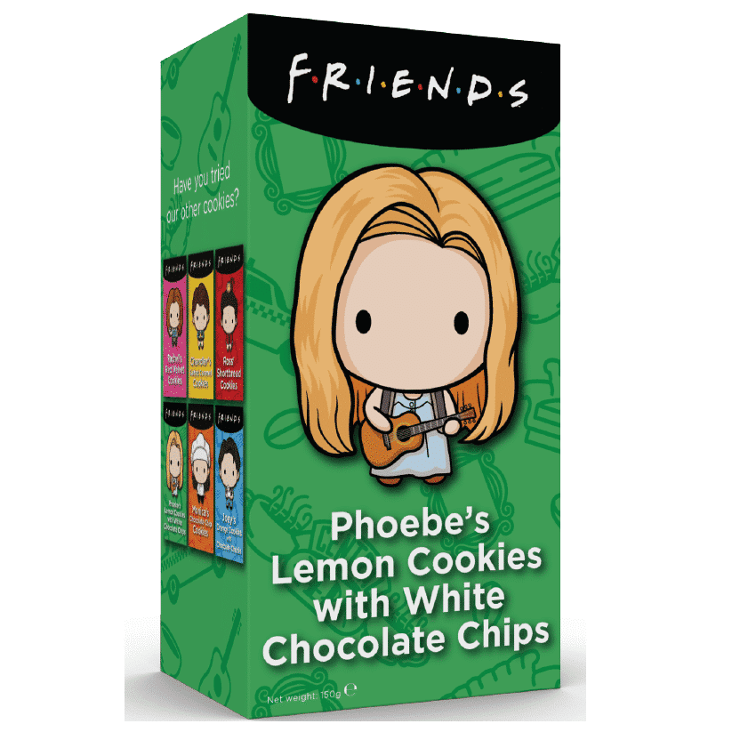 FRIENDS COOKIES PHOEBE’S LEMON CHITE CHOCOLATE CHIP 150g