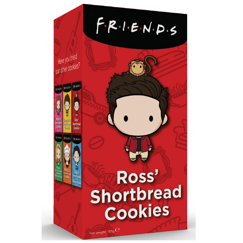 FRIENDS COOKIES ROSS SHORTBREAD 150g