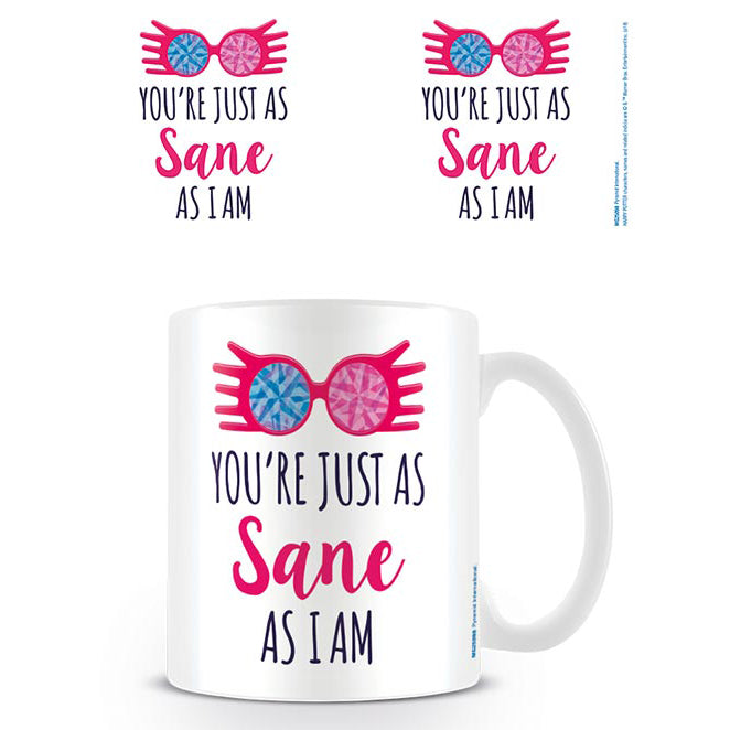 MUG HARRY POTTER YOU´RE JUST AS SANE AS I AM