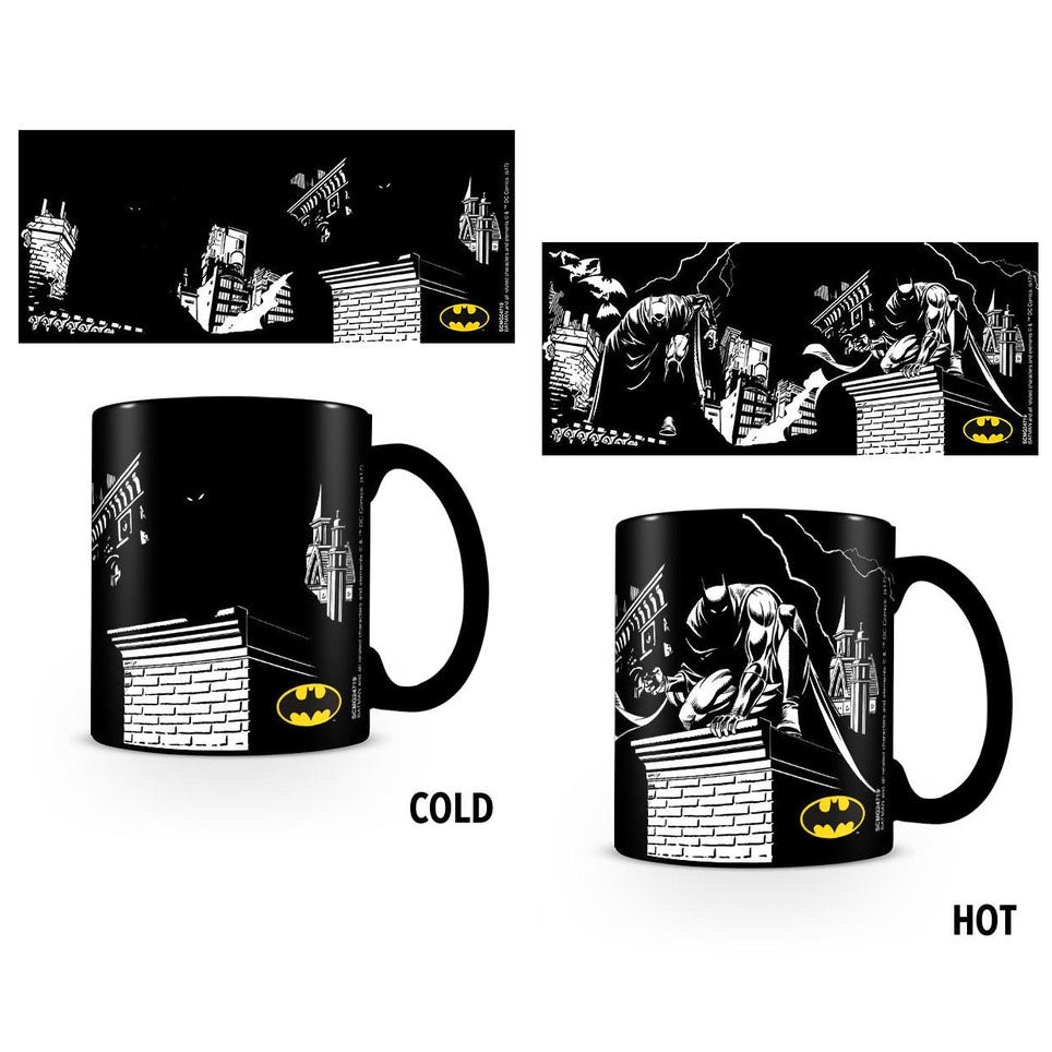 MUG HEAT CHANGE DC COMICS BATMAN SHADOWS